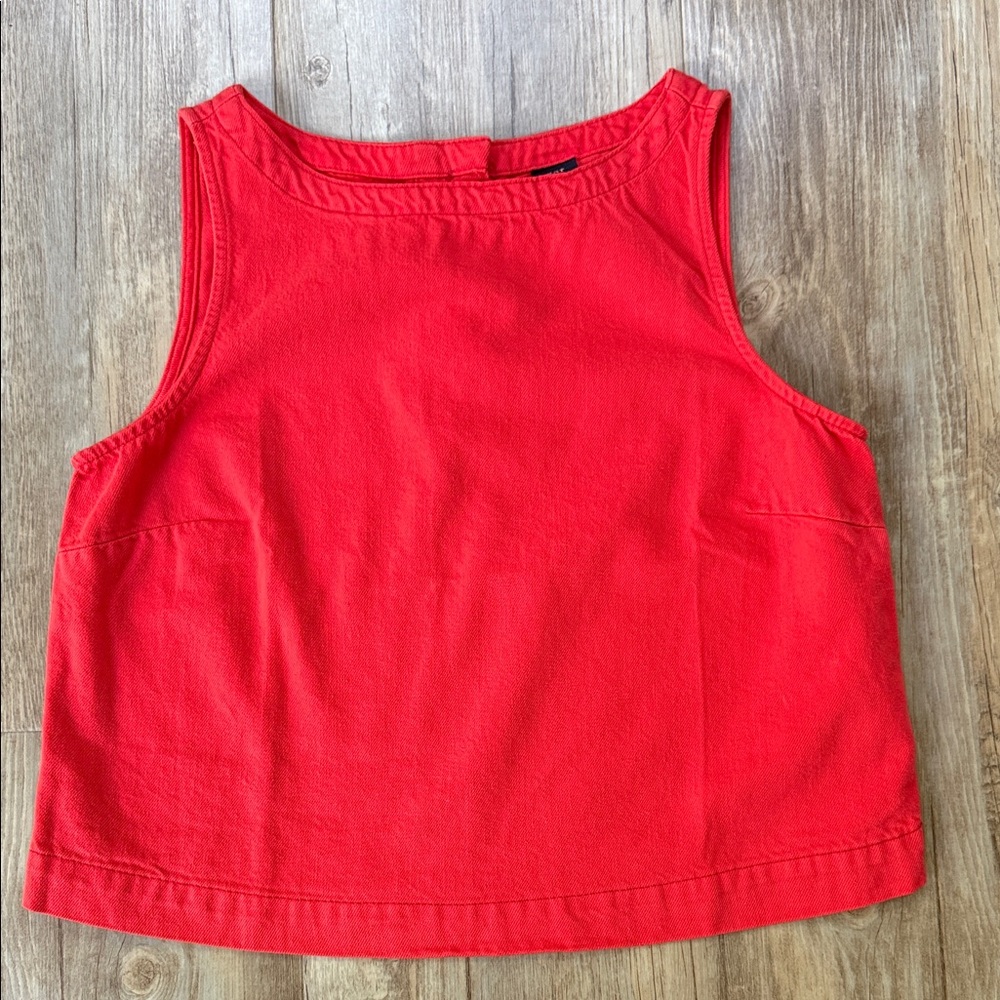 Gap Ultrasoft Denim Shell Tank